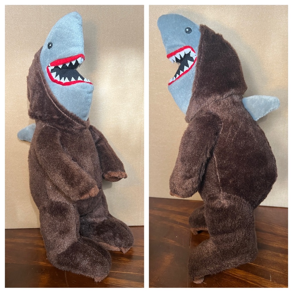 RARE Avril Lavigne Bear Shark Plush